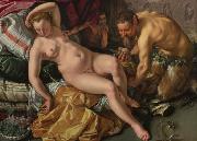 Hendrick Goltzius Jupiter und Antiope oil painting reproduction